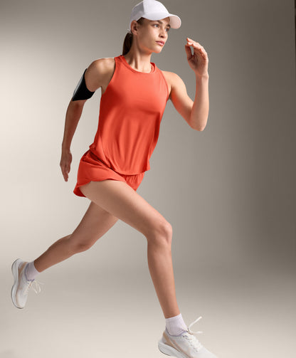 Technical sleeveless T-shirt