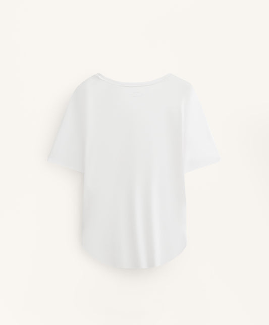 Short sleeve modal blend T-shirt