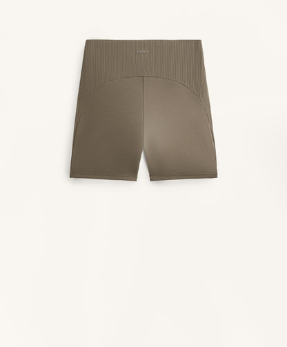 Comfortlux high-rise rib 10 cm hot pants