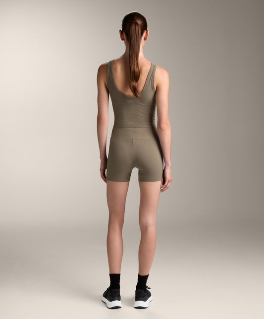 Comfortlux high-rise rib 10 cm hot pants