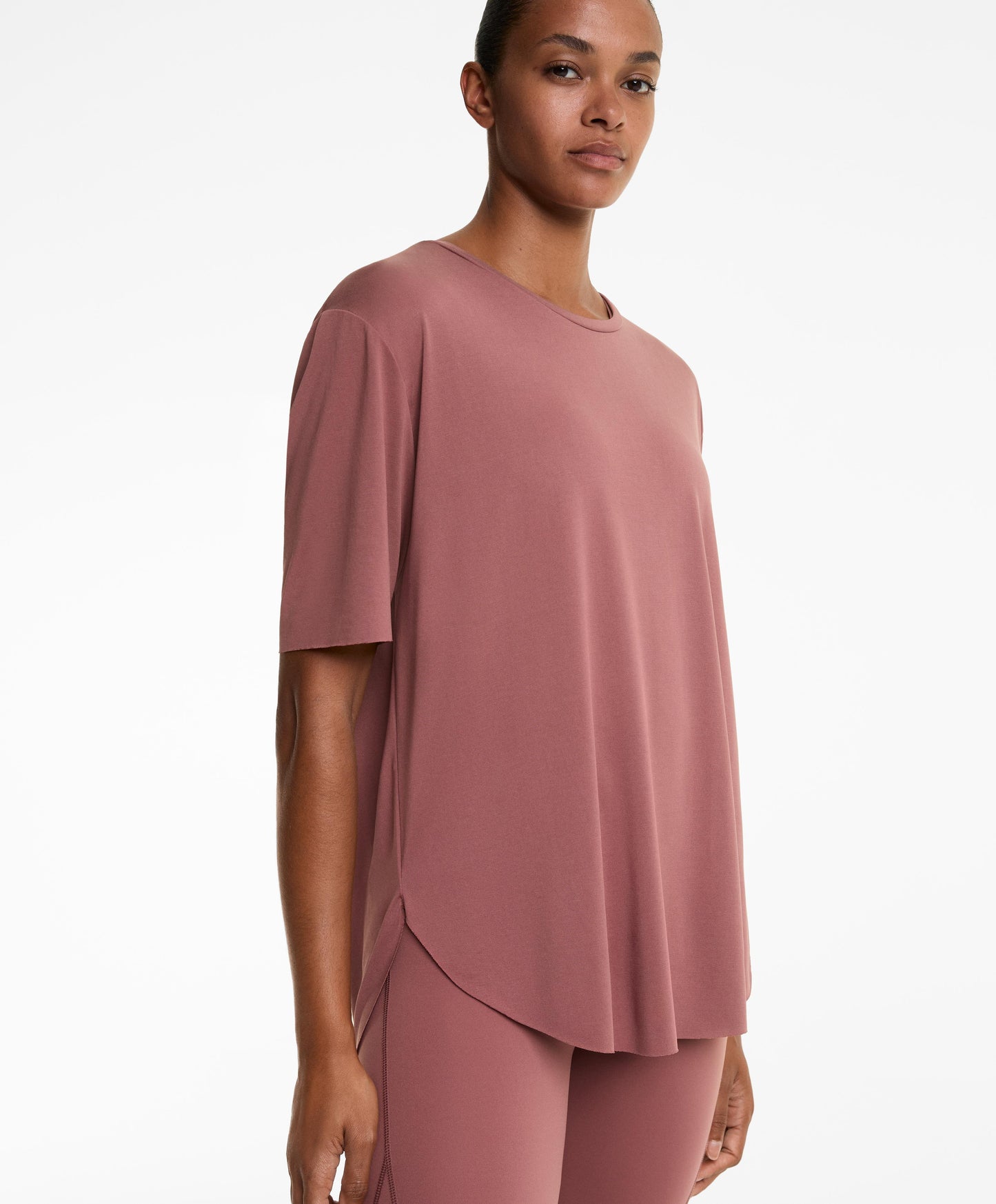 Short sleeve modal blend T-shirt