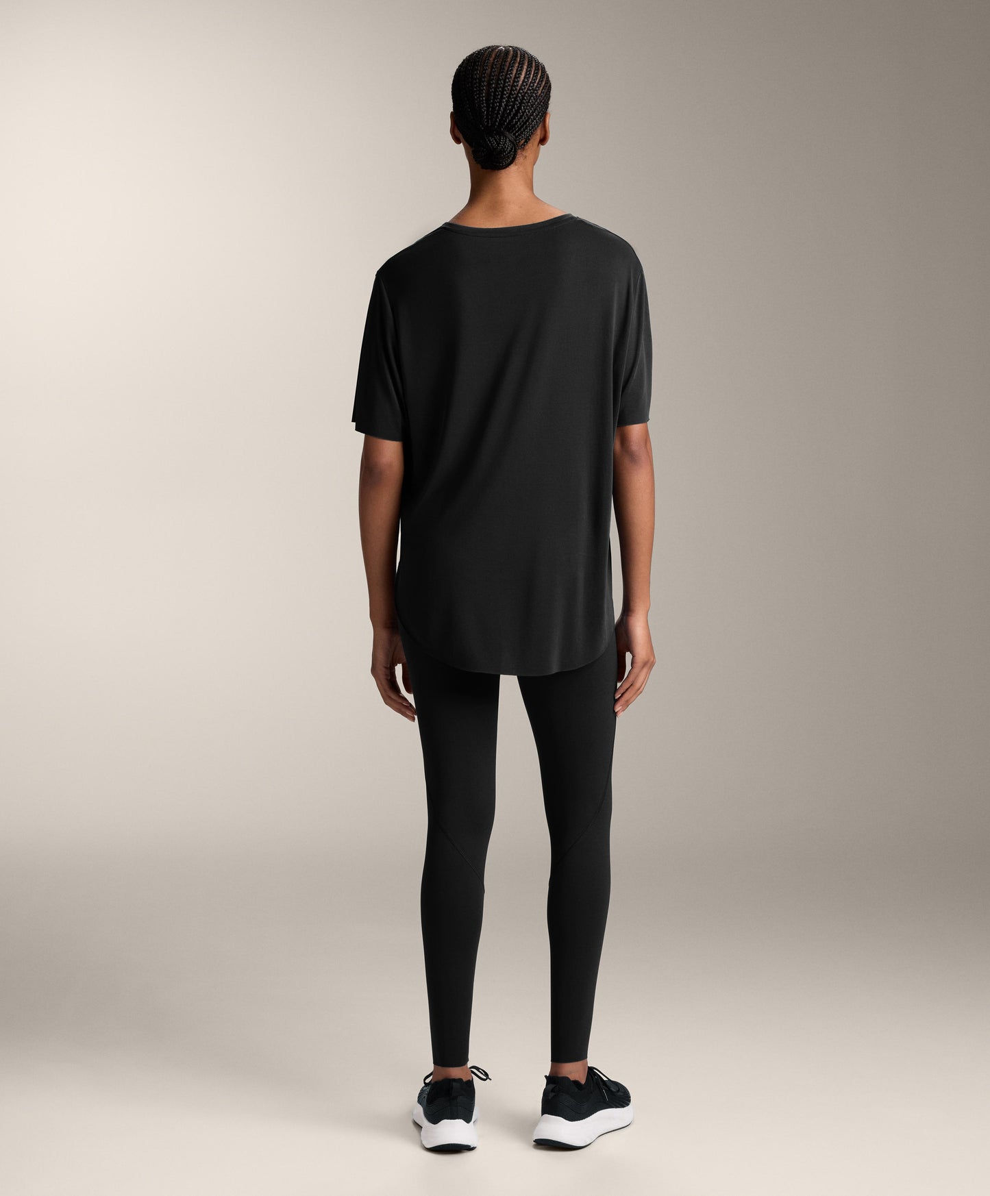 Short sleeve modal blend T-shirt