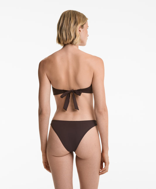 Braided bandeau bikini