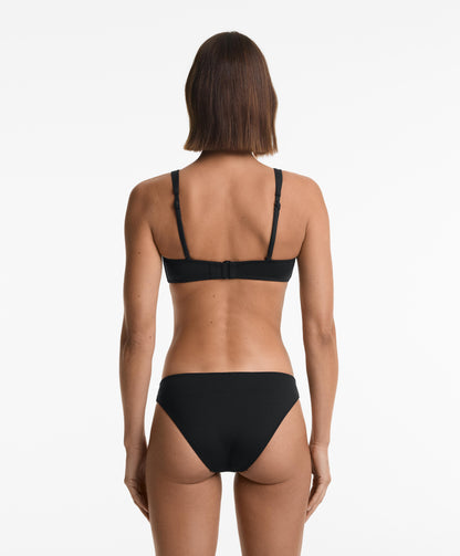 Halterneck U-neck bikini top