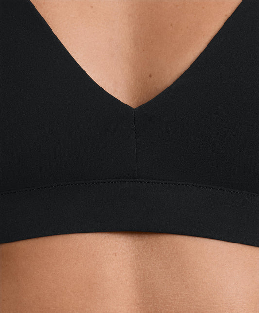Shapewear halterneck bikini top