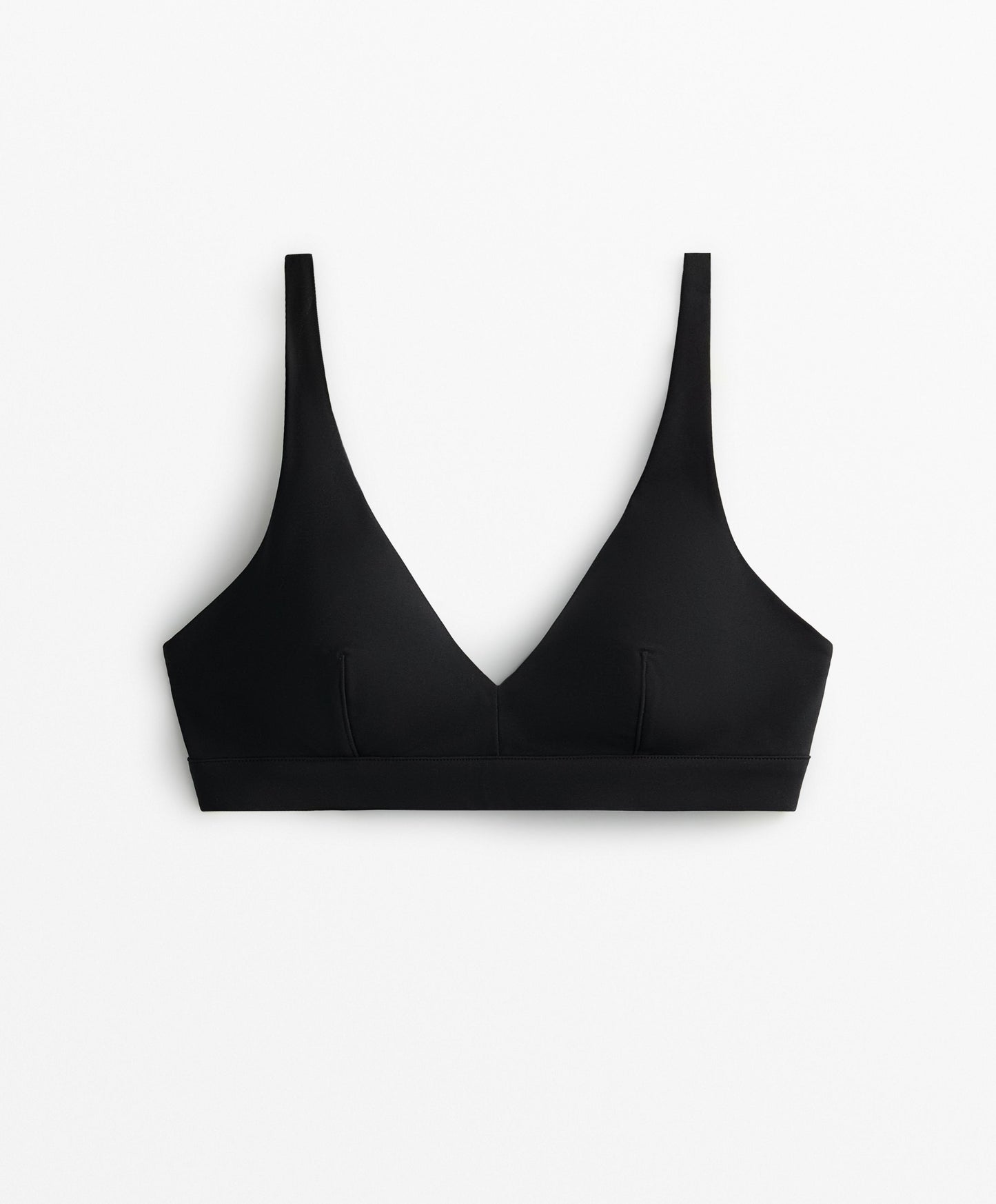 Shapewear halterneck bikini top