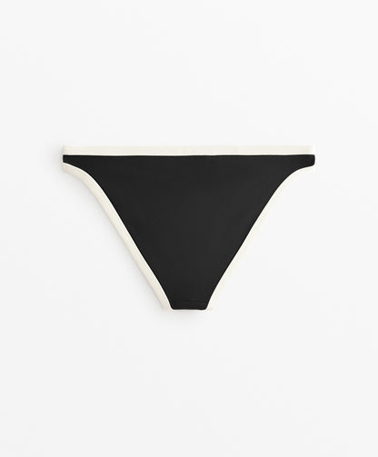 Contrast trim classic bikini briefs