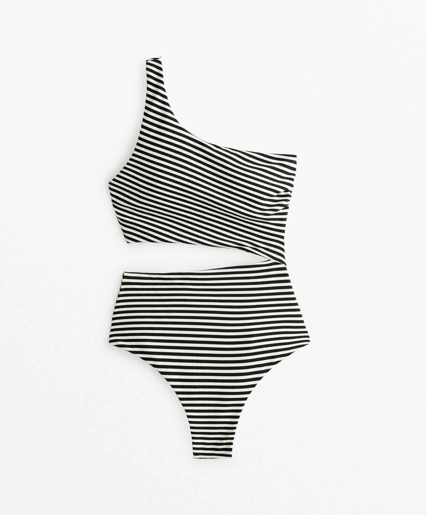 Striped asymmetric trikini