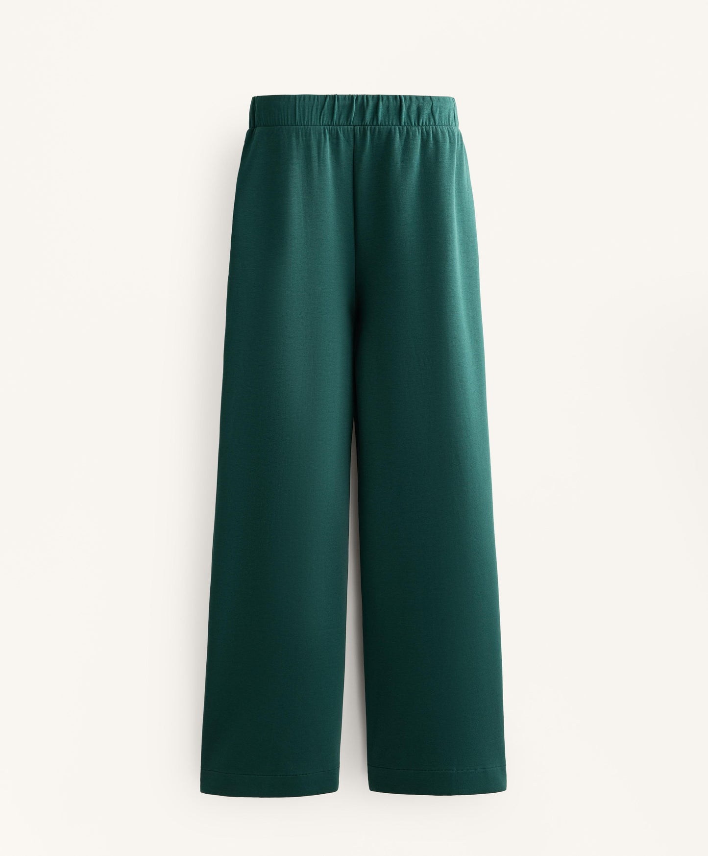 Relaxed cotton-blend seam trousers