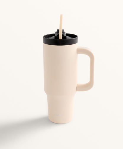 Tumbler bottle with handle