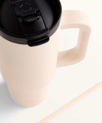 Tumbler bottle with handle