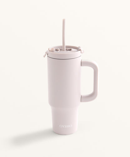 Tumbler bottle with handle