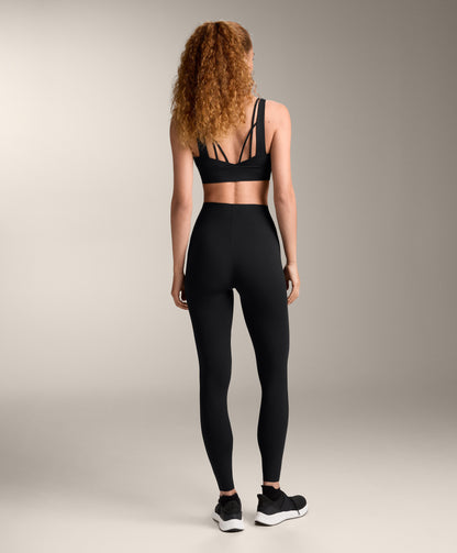 High rise ankle-length Light Touch V-cut leggings 65 cm