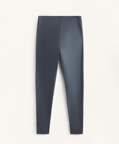 High rise Compressive core control ankle-length leggings