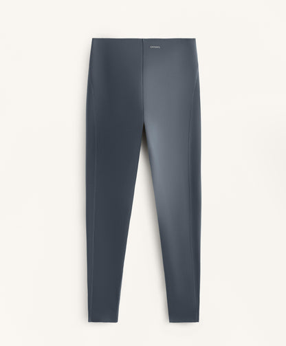 High rise Compressive core control ankle-length leggings