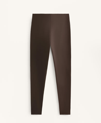 High rise Compressive core control ankle-length leggings