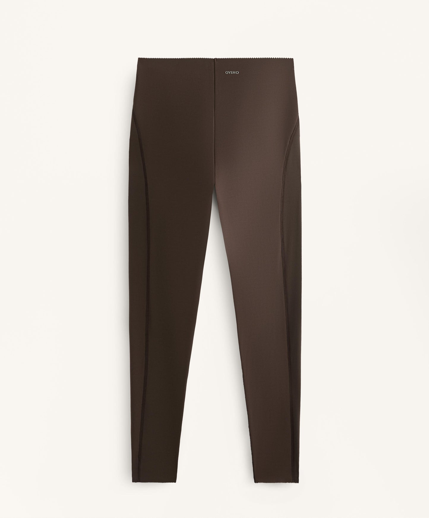 High rise Compressive core control ankle-length leggings