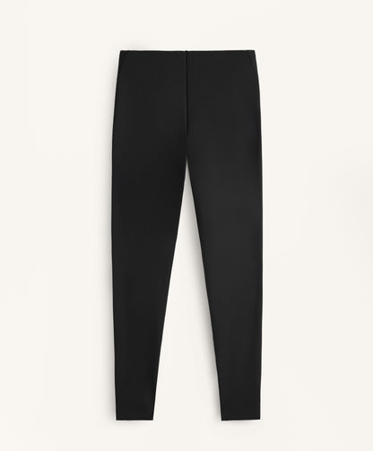 High rise Compressive core control ankle-length leggings