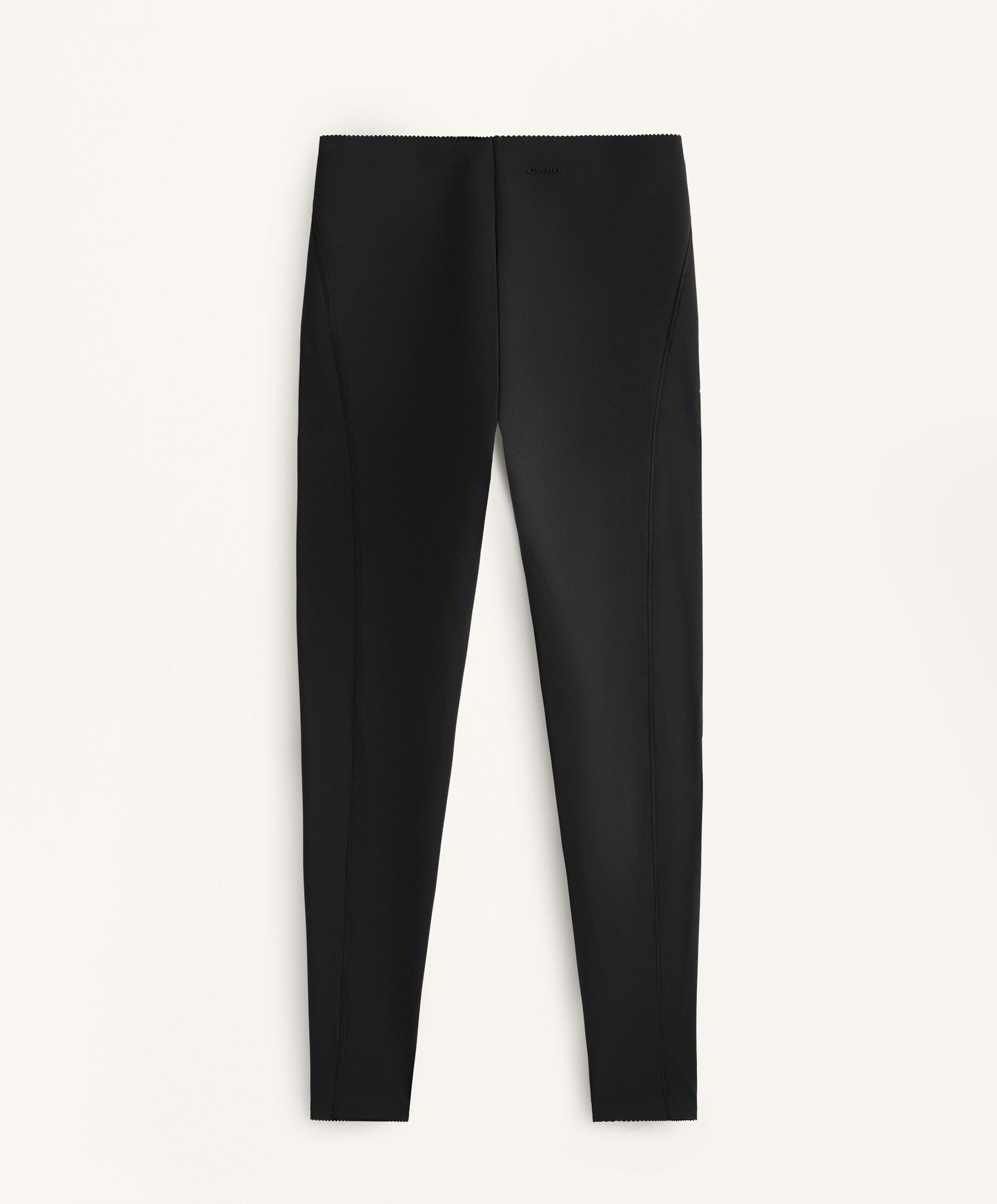 High rise Compressive core control ankle-length leggings