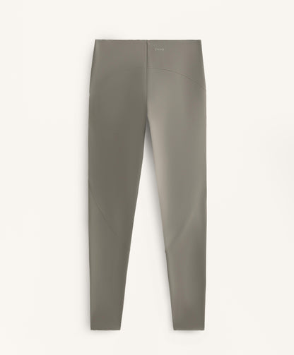 Compressive high rise ankle-length basic leggings