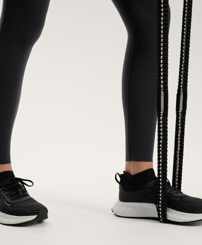 High rise ankle-length Compressive raise up leggings