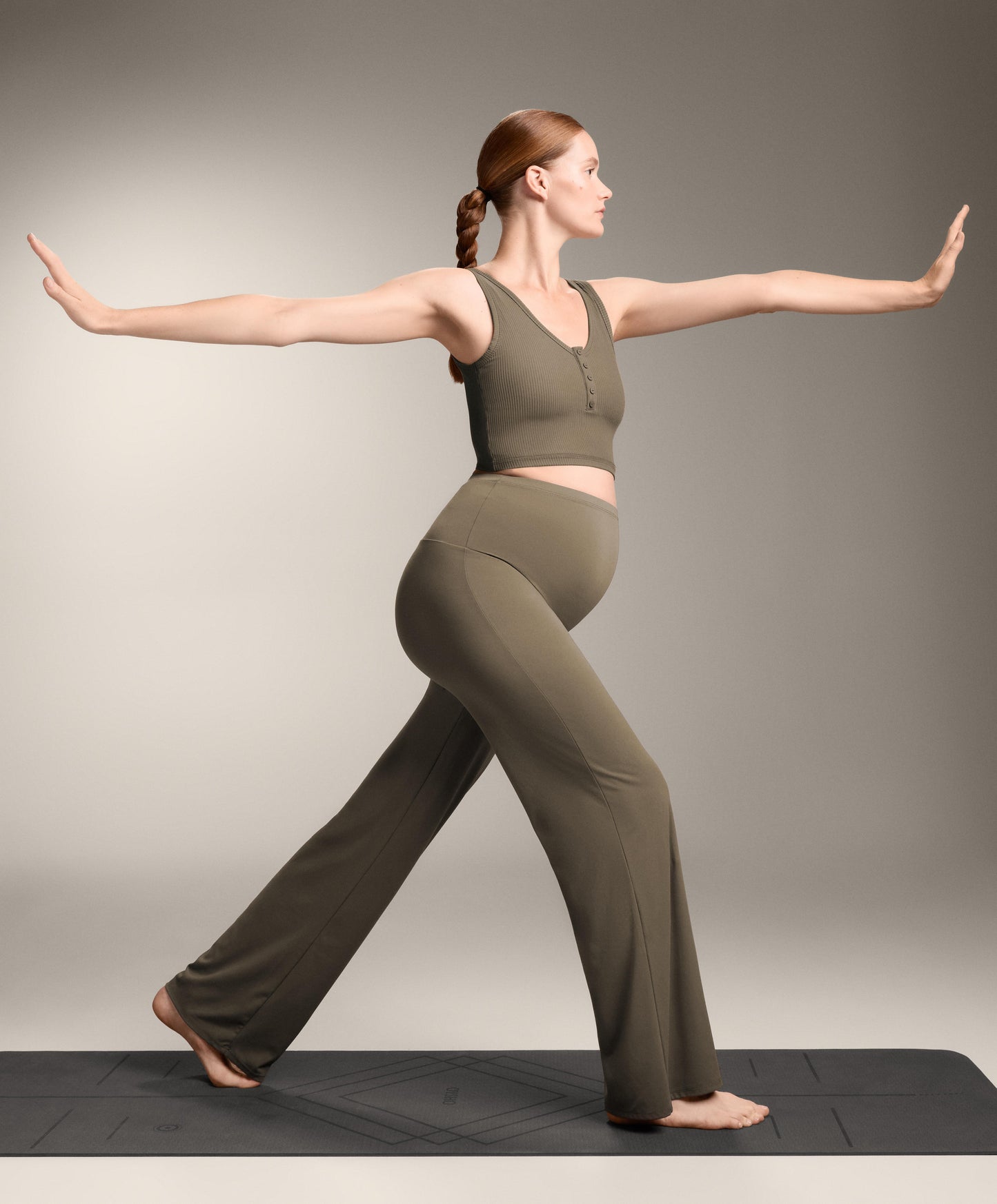 Maternity Comfortlux straight-leg trousers