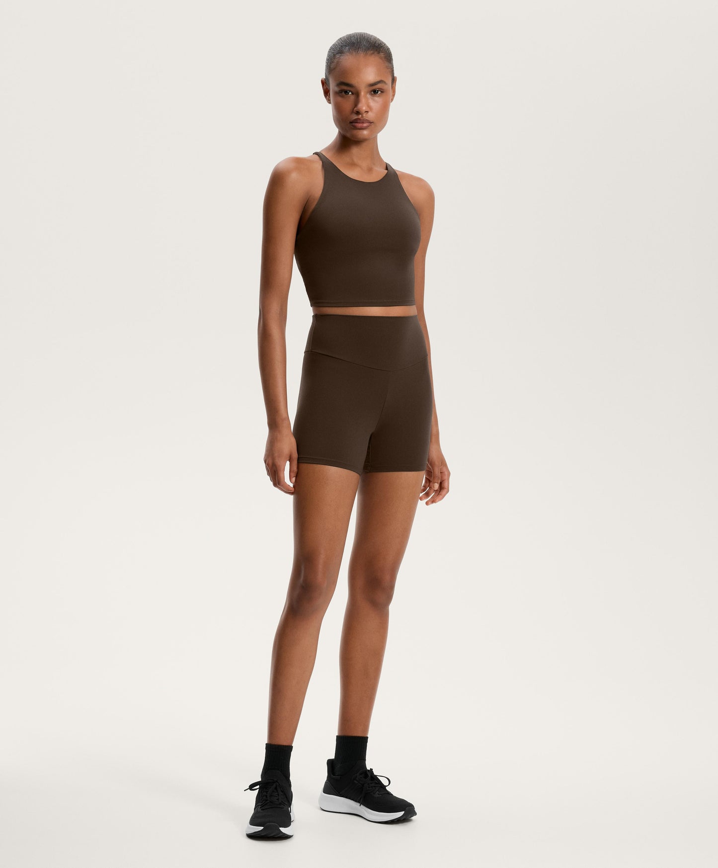High-waisted Comfortlux 10 cm hot pants