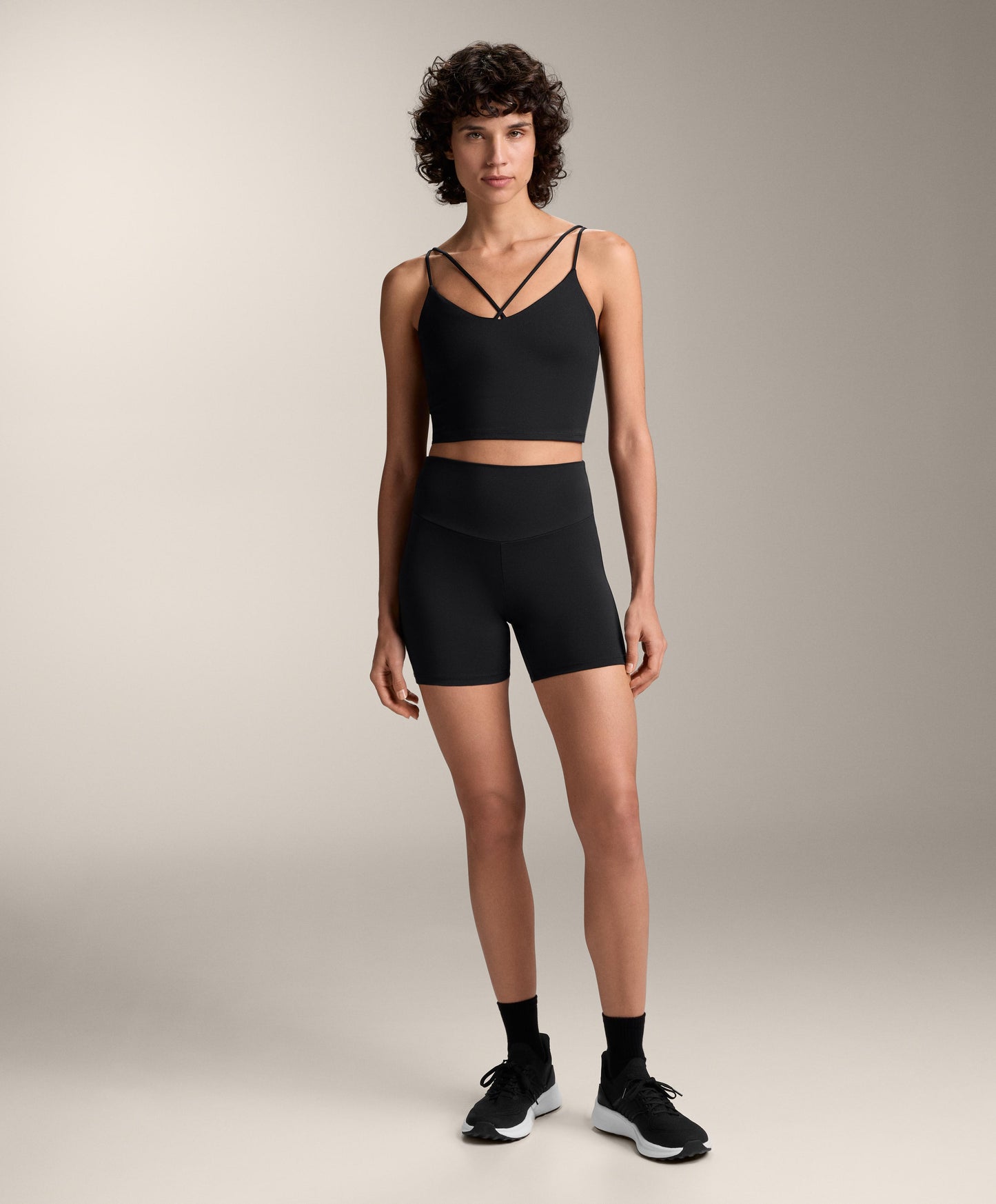 High-waisted Comfortlux 10 cm hot pants