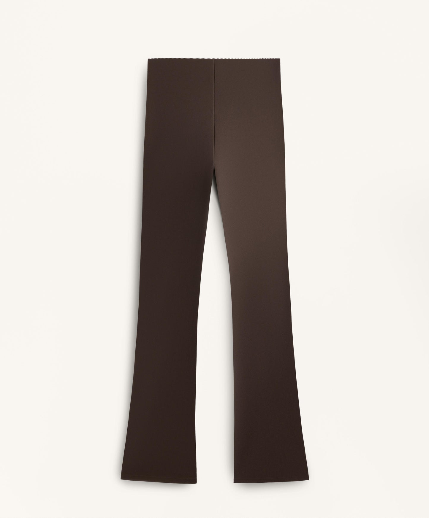 High rise Compressive raise up flare trousers