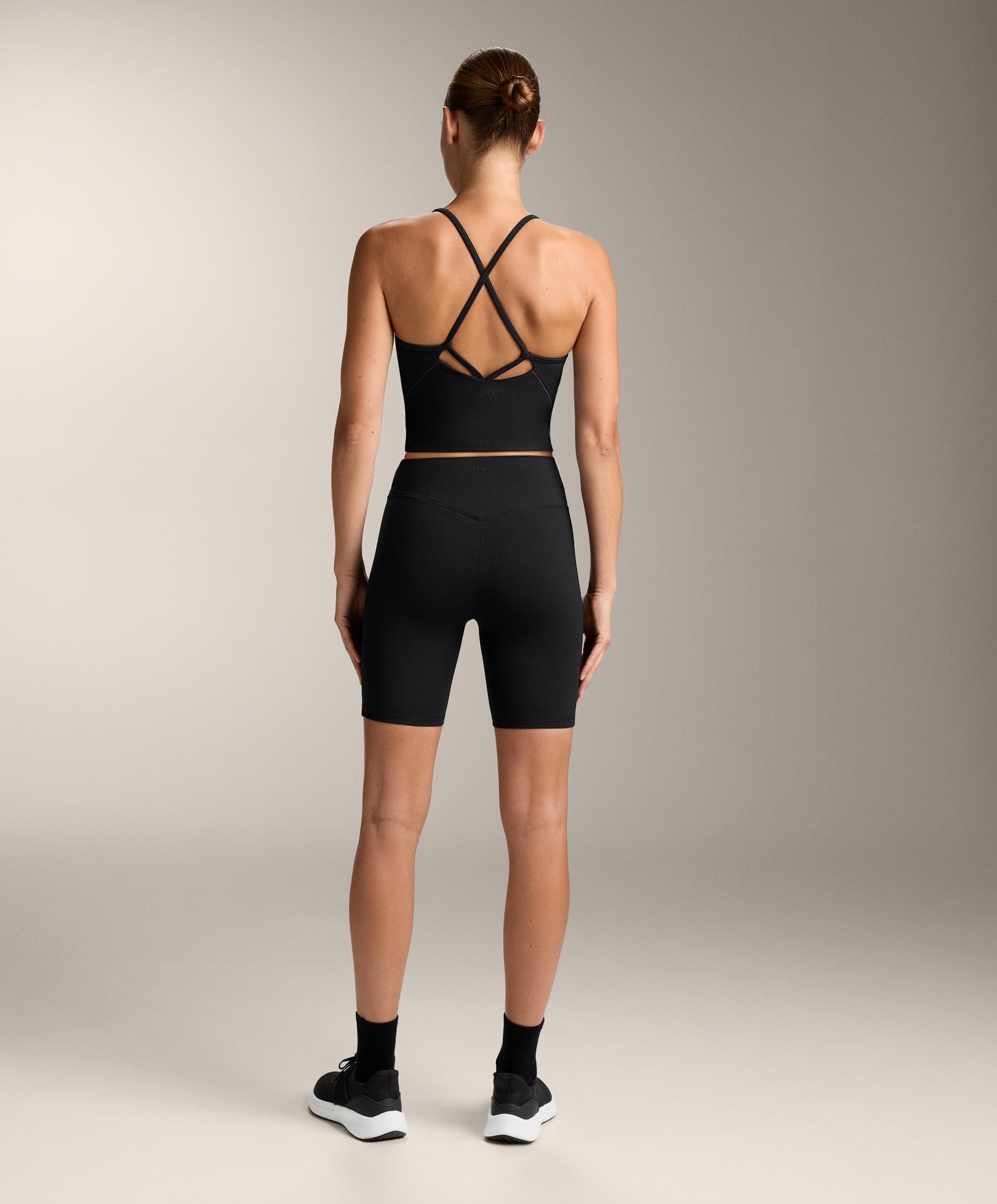 Evermove high-rise 20cm biker leggings