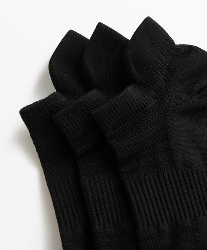 3 pairs of sports tab polyamide blend sneaker socks