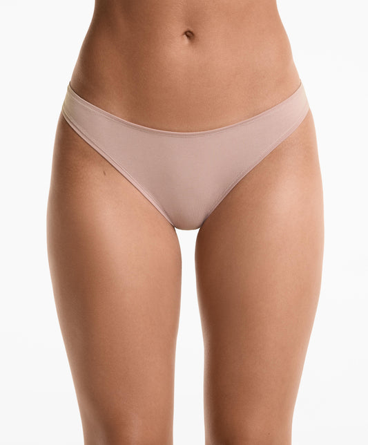 5 cotton blend Brazilian briefs