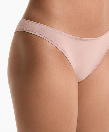 5 cotton blend Brazilian briefs