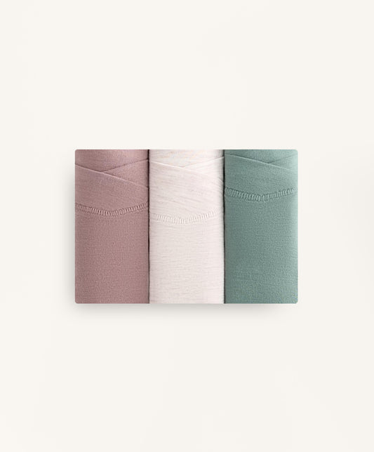 3 modal blend V-cut Brazilian briefs
