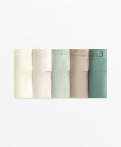 5 seamless soft touch thongs