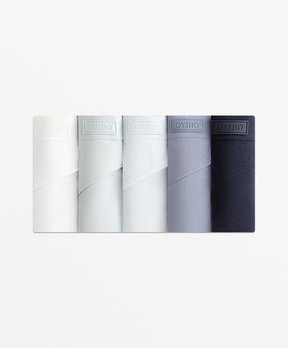 5 seamless soft touch Brazilian briefs