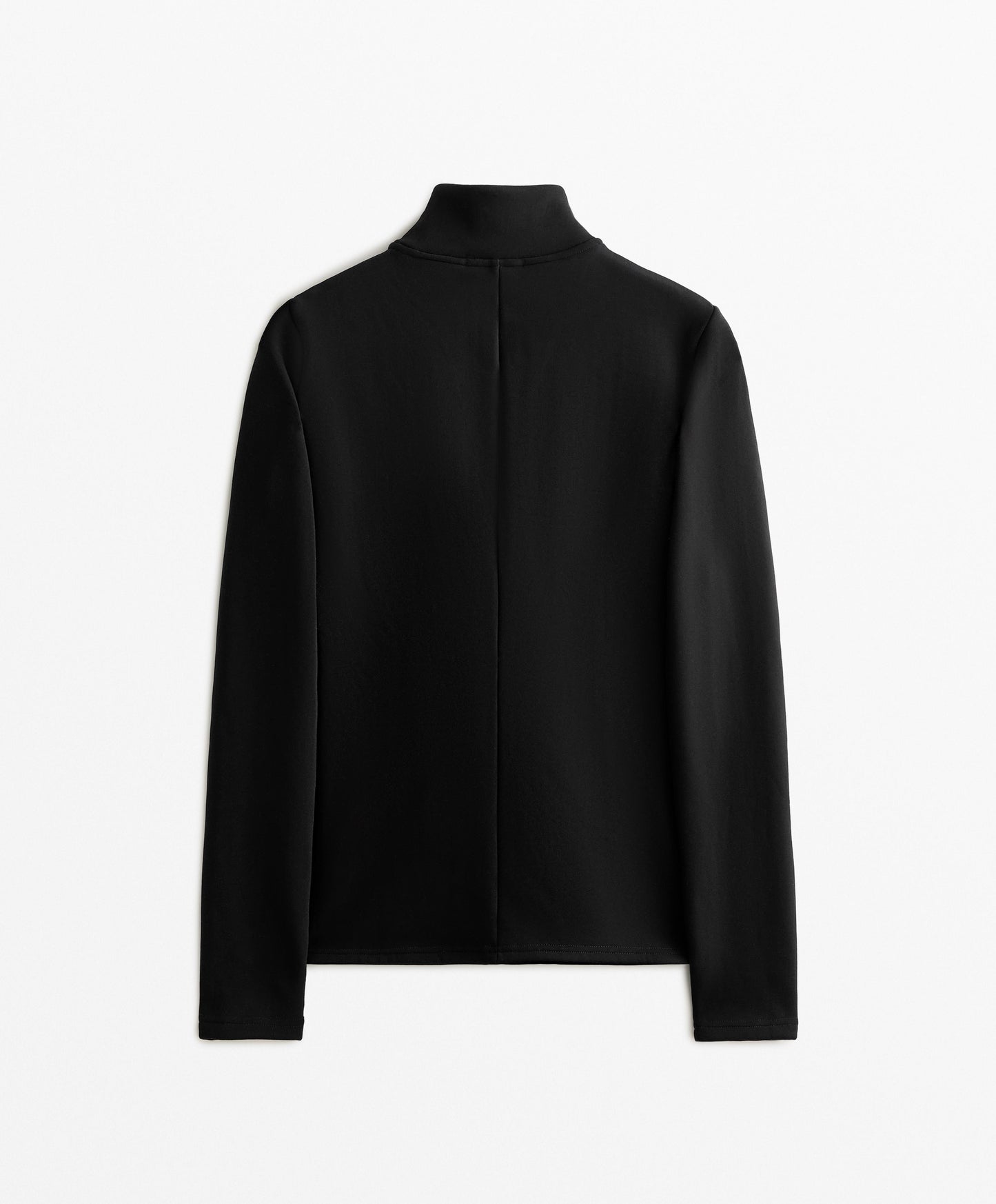 Long super extra warm seamless technical jacket