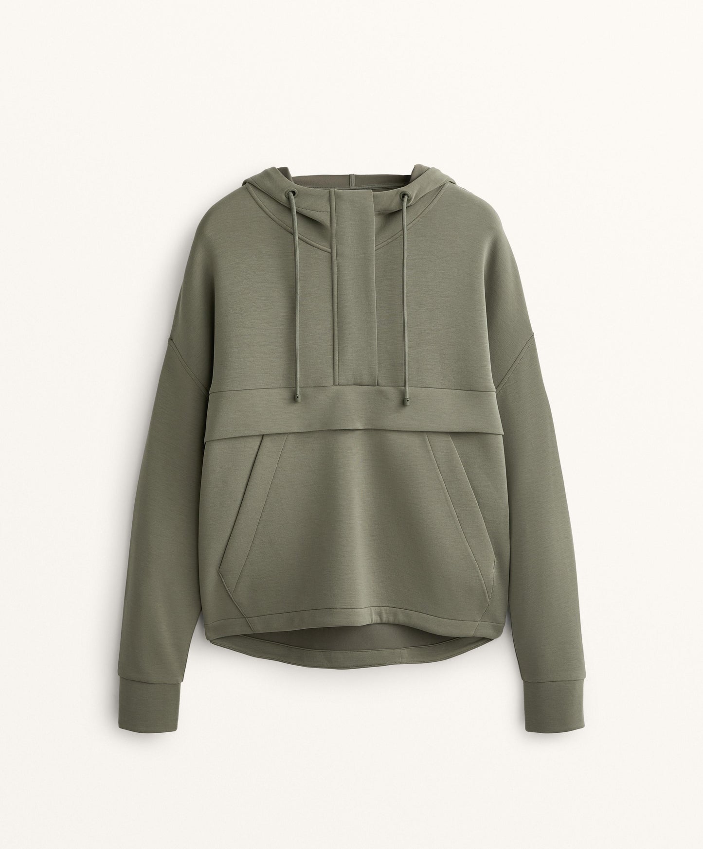 Soft touch modal zip sweatshirt