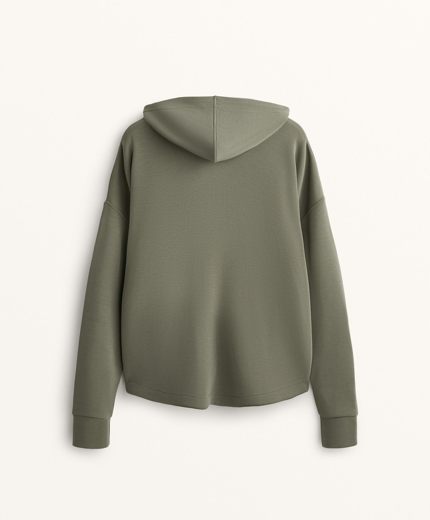 Soft touch modal zip sweatshirt