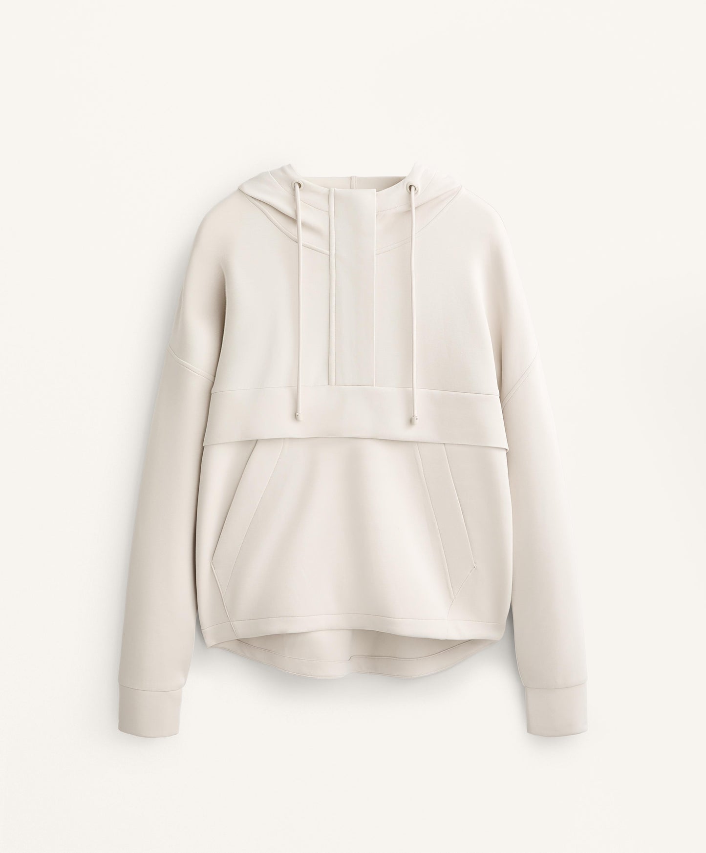 Soft touch modal zip sweatshirt