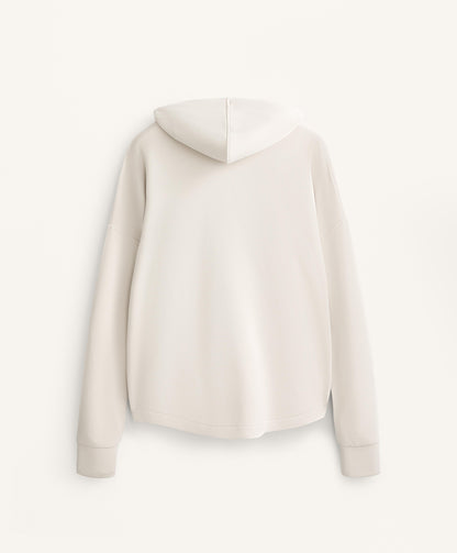 Soft touch modal zip sweatshirt