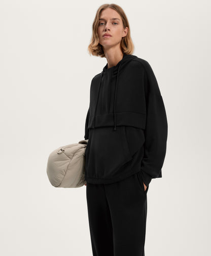 Soft touch modal zip sweatshirt