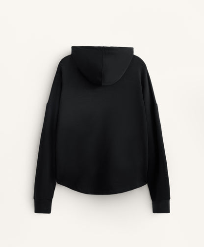Soft touch modal zip sweatshirt