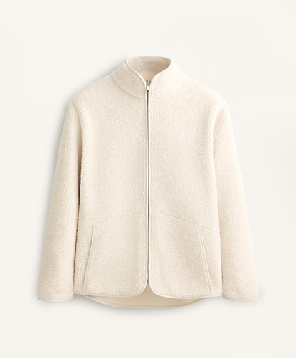 Faux-shearling jacket