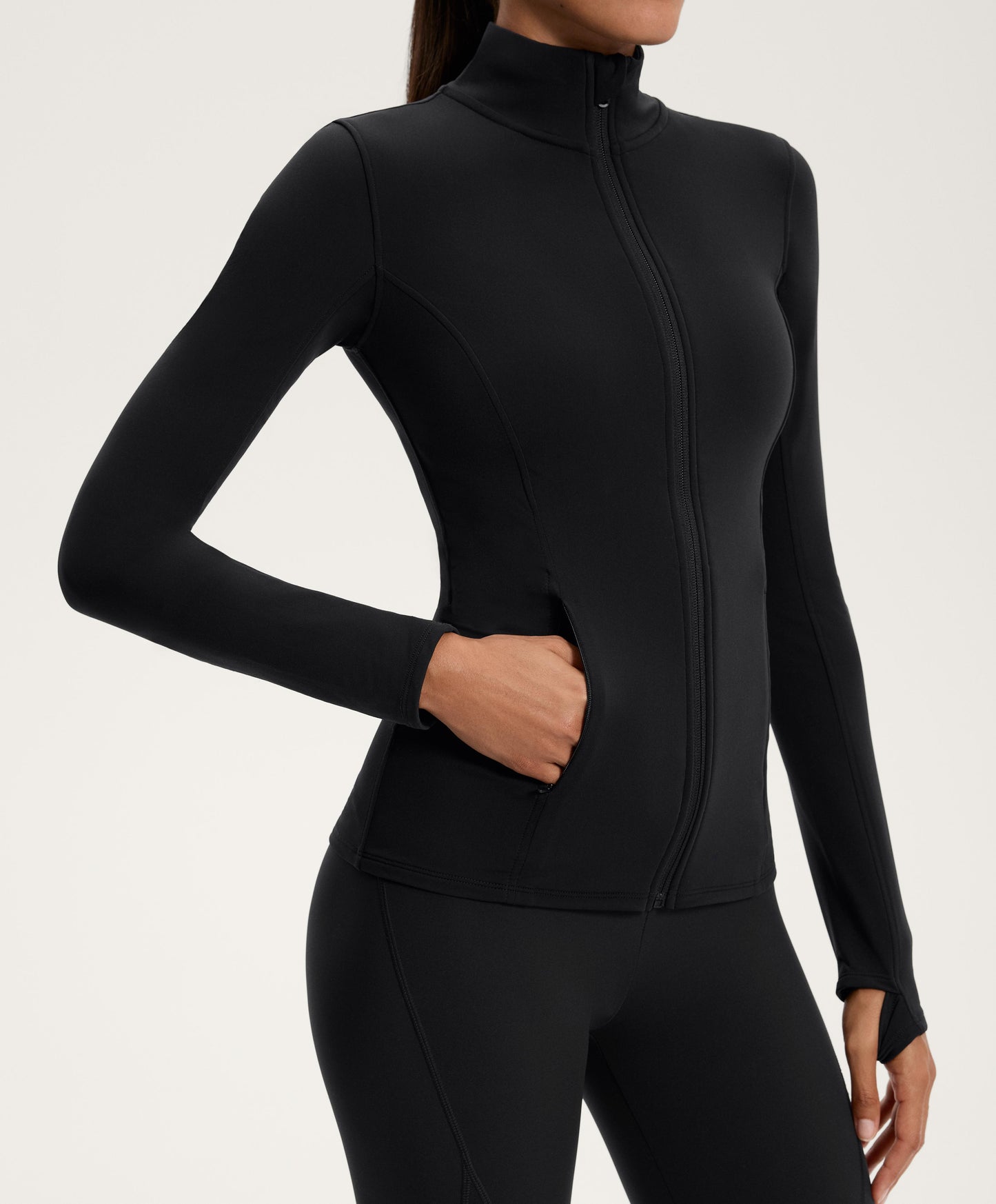 Light warm technical jacket