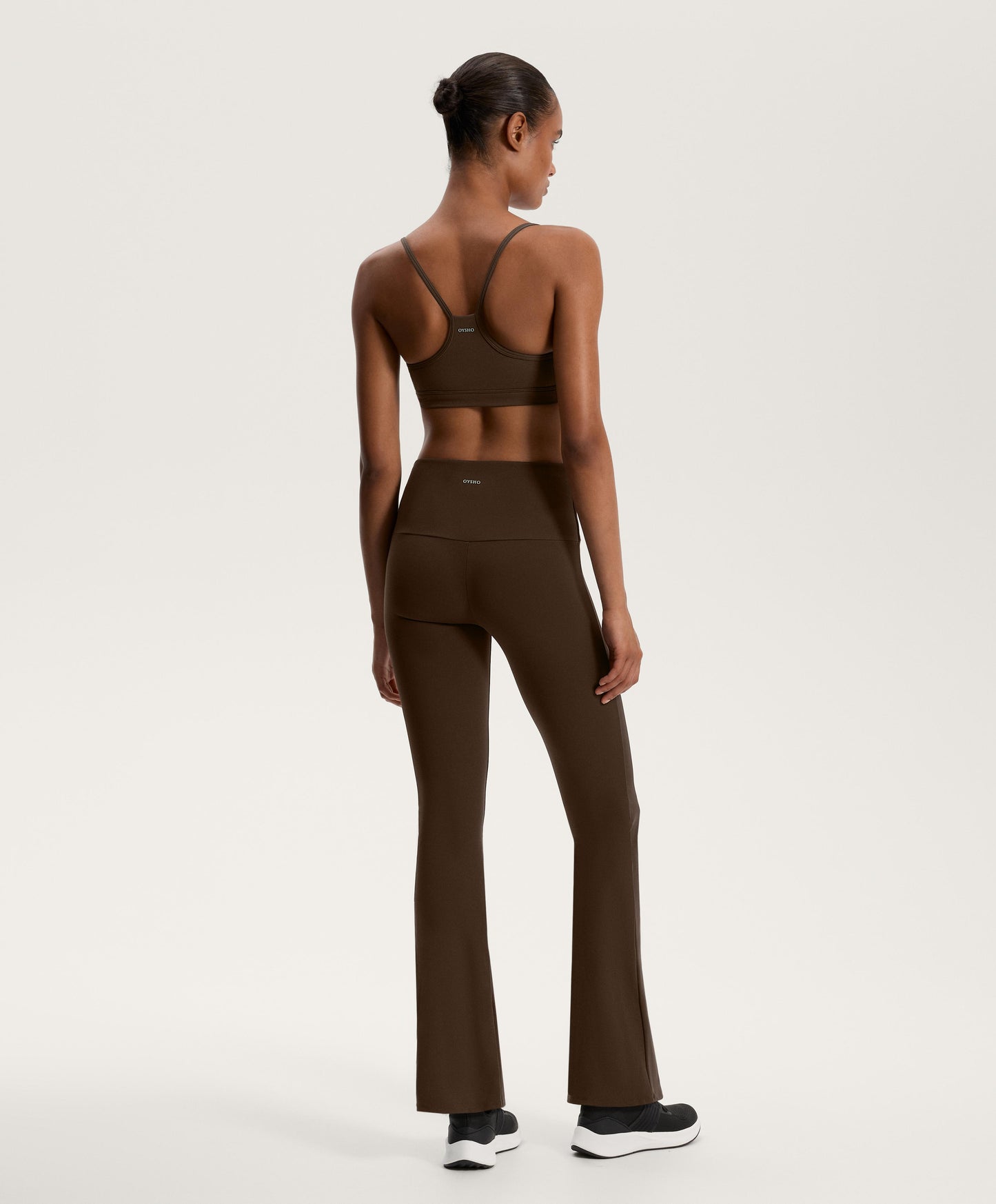 High rise Comfortlux flare trousers