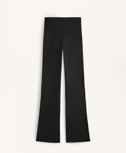 High rise Comfortlux flare trousers