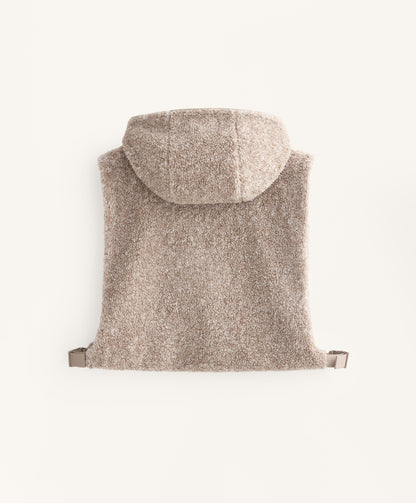 Hooded borg gilet