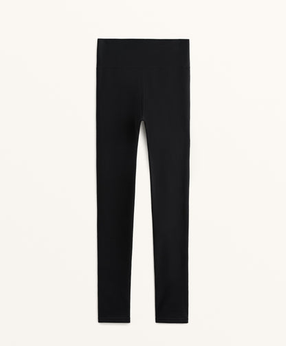 Super-high-rise seamless extra-warm 70cm ankle-length leggings