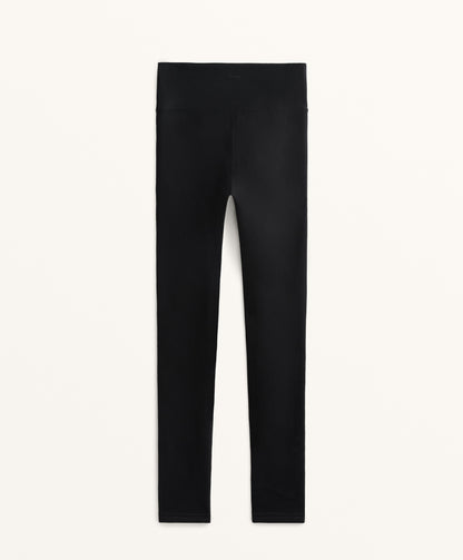 Super-high-rise seamless extra-warm 70cm ankle-length leggings
